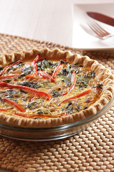 Greek Goddess Quiche 